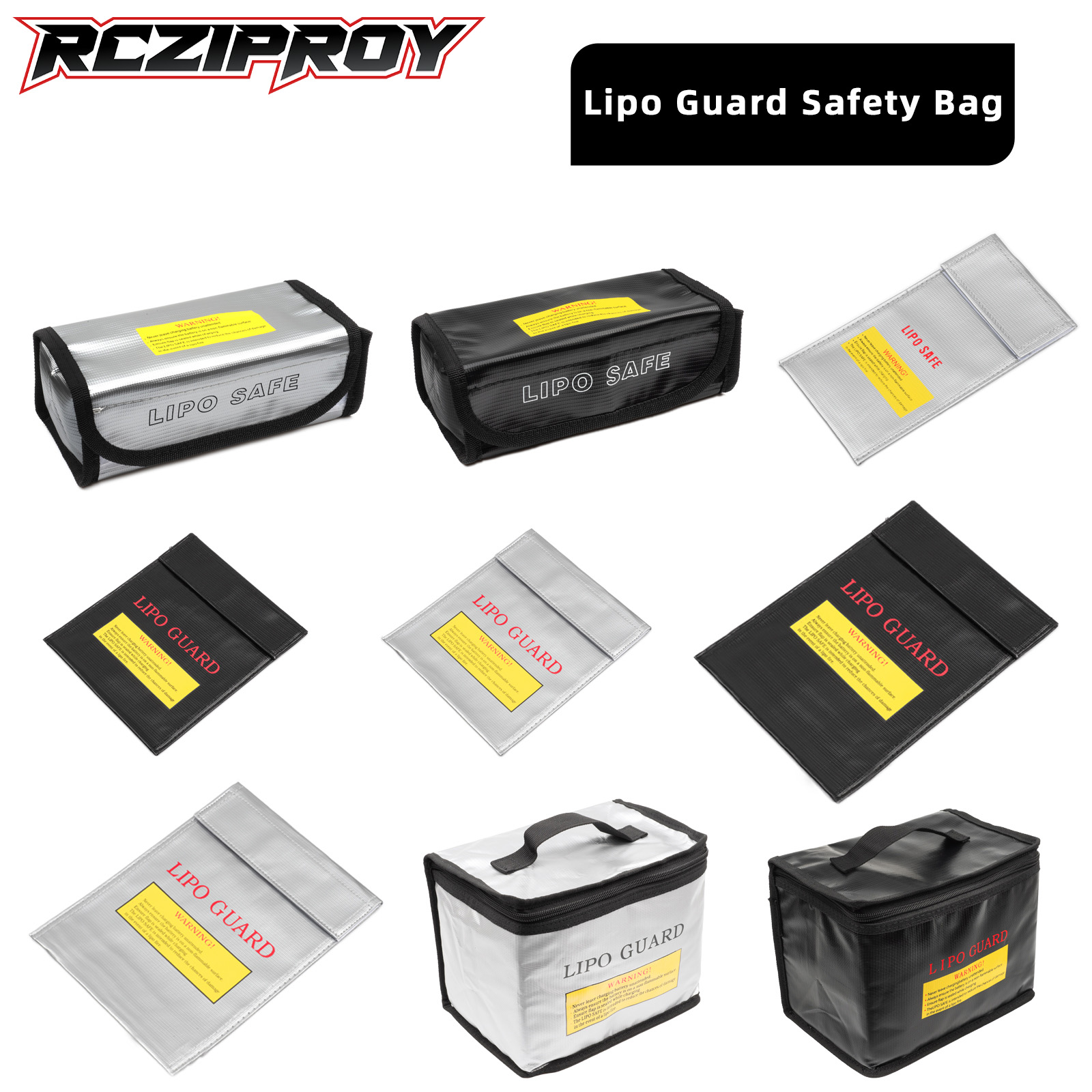 Fpv Drone Bag - RCZIPROY Lipo Battery Safe Bag Fireproof