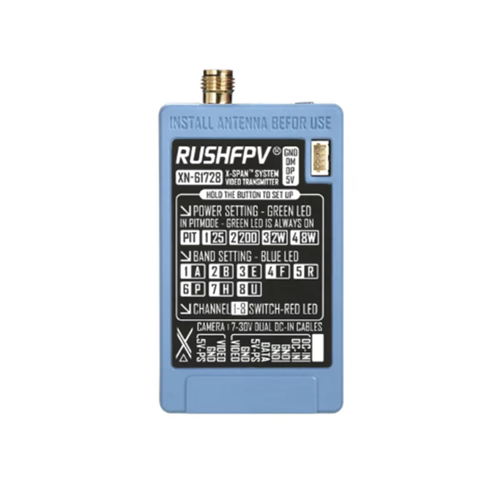 RUSHFPV 6.1‑7.2G 8W X61728 VTX - Fpv Drone Antenna recension och pris
