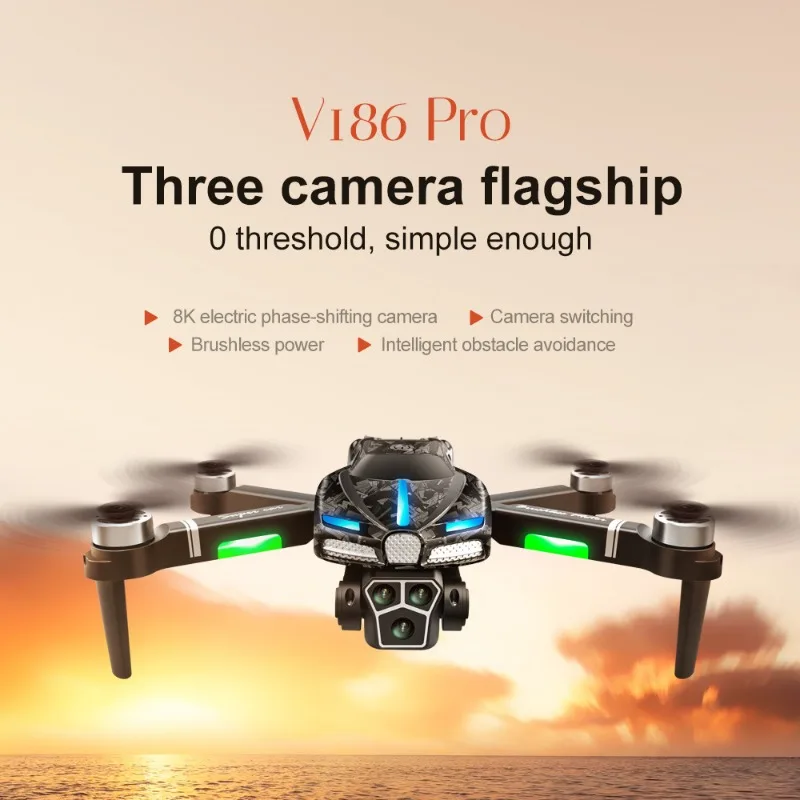 New V186 Pro Drone Professiona - Fpv Drone Charger recension och pris