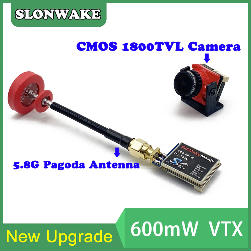 Ready to use 5.8G 48CH 600mW v - Fpv Drone Camera recension och pris