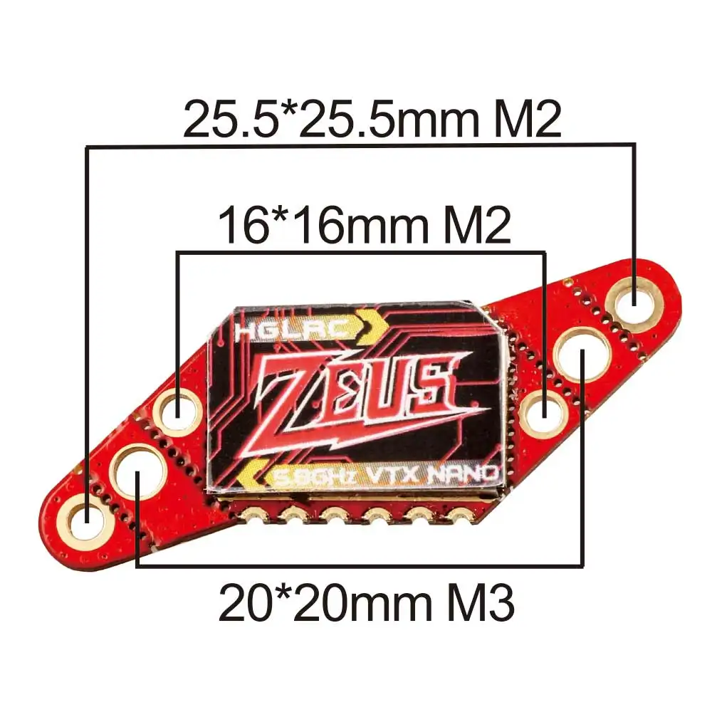 Hglrc Zeus Nano Vtx 5.8G 350Mw - Fpv Drone Vtx recension och pris