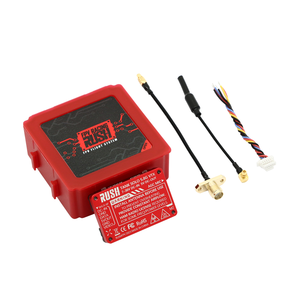 RUSH Solo Tank 5.8G VTX Video  - Fpv Drone Bag recension och pris